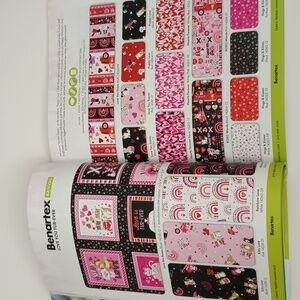 3/$15 Paper Crafting Benartex Fabric Trends Summer 2023 Catalog